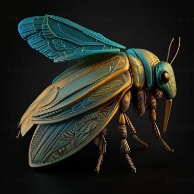 3D model Chlorocyphidae (STL)